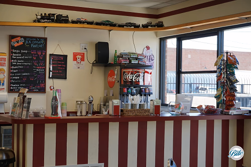 Ice Cream Bar in Parlor @ Automobile Driving Museum