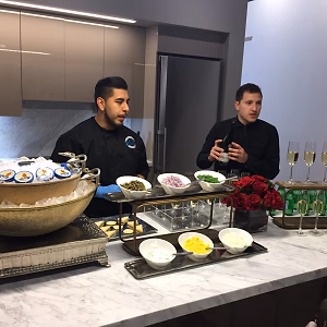 Caviar Bar with Champagne