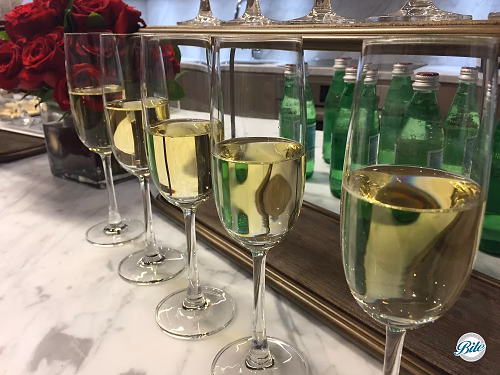 Bubbly on Display