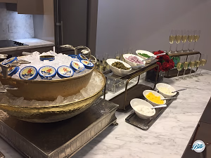 Caviar Bar with Champagne
