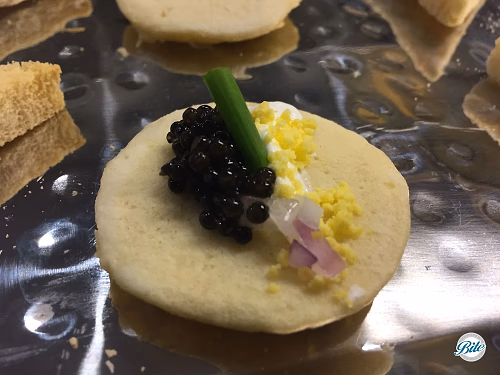Blini with Caviar