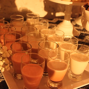 Wedding Midnight Snack - Milk and Cookies