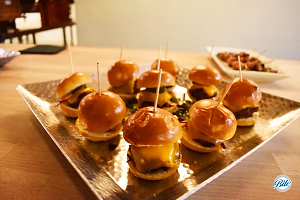 Short Rib Sliders on Tray