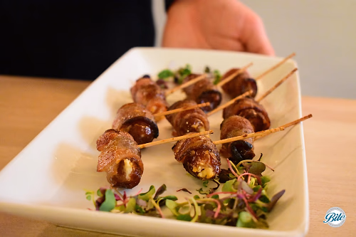 Bacon Wrapped Dates