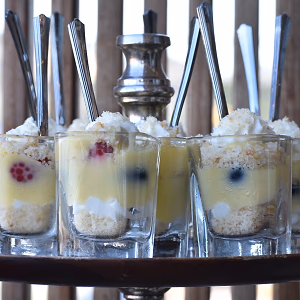 Mini Lemon Curd Trifles