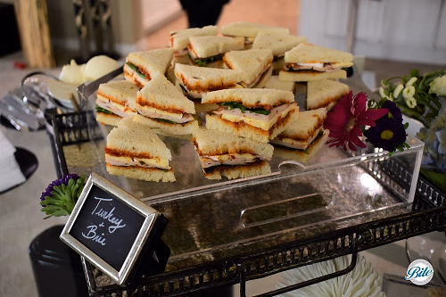 Turkey Brie Tea Sandwiches