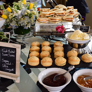 Scones with Clotted Cream and Jam