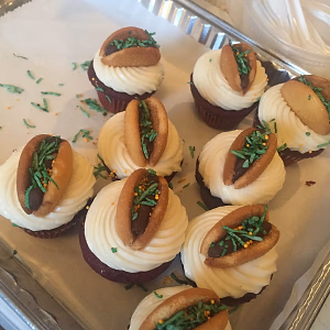 Mini Cupcakes w/ Taco Decoration