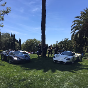 Mariachi Band Among Cars