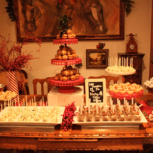 Holiday Dessert Display