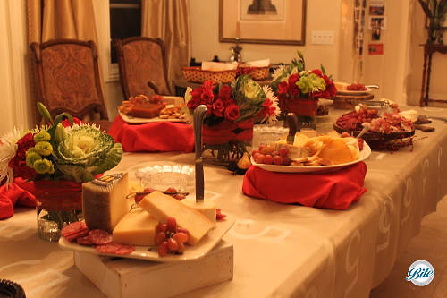 Cheese Display on Table