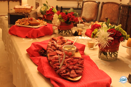 Charcuterie on Cheese and Charcuterie Display