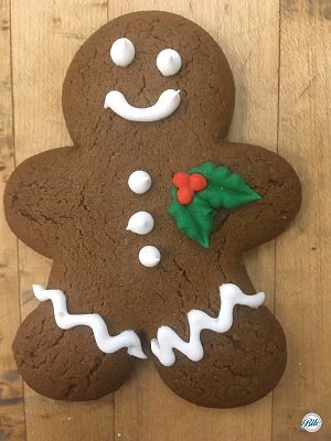 Cute gingerbread guy