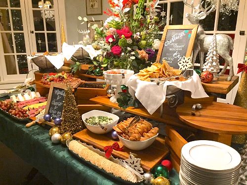 Holiday Appetizer Table