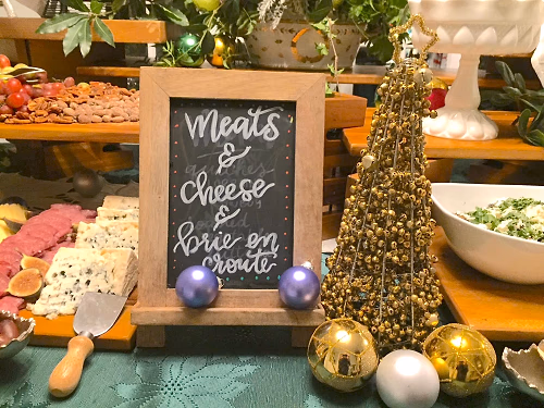 Holiday Cheese and Charcuterie
