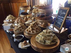 Tea Sandwiches on Buffet