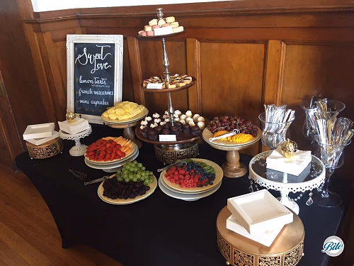 Dessert Table with Fruit and Sweets