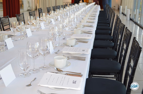 Table for Plated Dinner