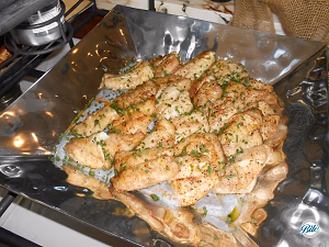 Agave Glazed Seasonal Catch on Buffet