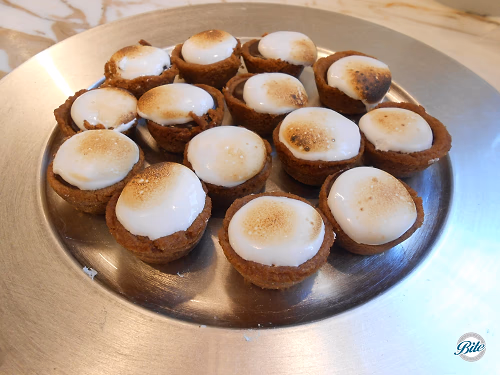 Mini s'mores bites