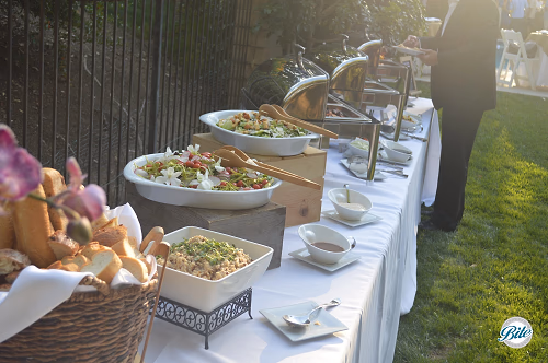 Salads and Bread on the Backyard Buffet