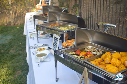 Grilled Veggies on the Buffet