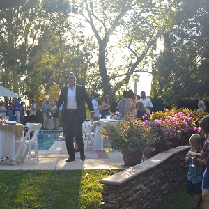 Guests in the Backyard