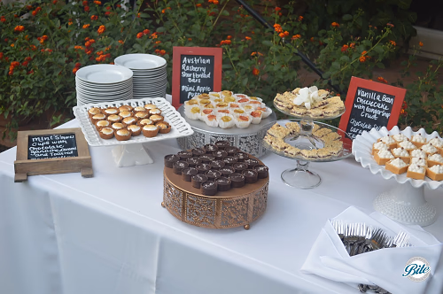 Desserts on a Display