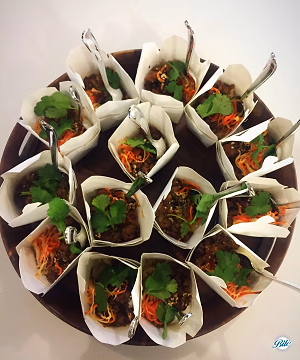 Mini Banh Mi Rice Takeout Boxes