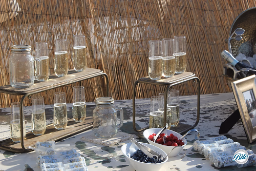 Champagne in Flutes