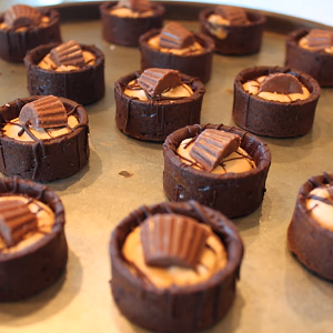 Chocolate Peanut Butter Pies