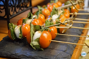 Caprese Skewers on Display