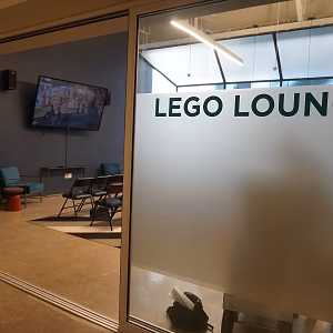 Looking Into the Lego Lounge