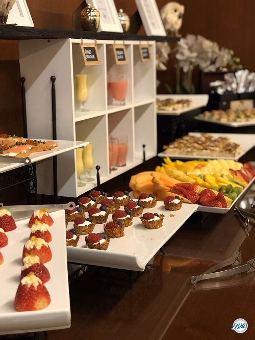 Stationary Breakfast Display