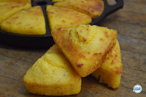 Stack of Cornbread