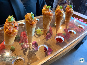 Ahi Tuna Tartare Cone