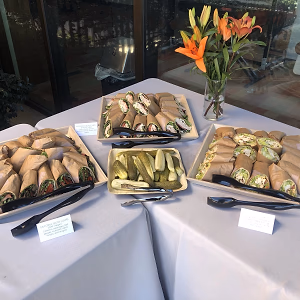 Wraps Assortment and Pickles