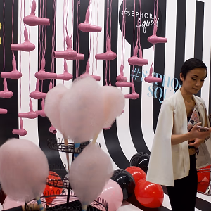 Cotton Candy on Display