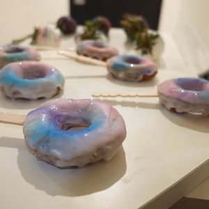 Glitter Donut Sticks