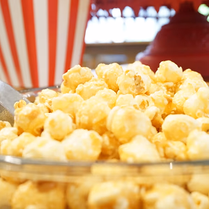 Caramel Popcorn Closeup