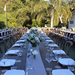 Tables Set for Dinner
