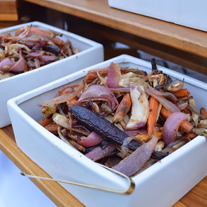 Roasted Fennel and Baby Carrots