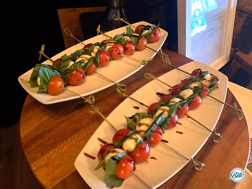 Caprese Skewers on Buffet