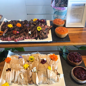 Sliced Chicken and Steak