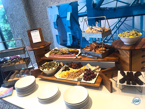 Selection of Platters with Chips and Dips