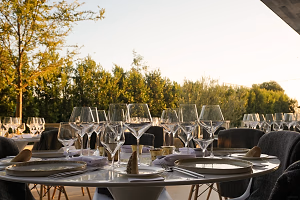 Beautiful Outdoor Dining Setup