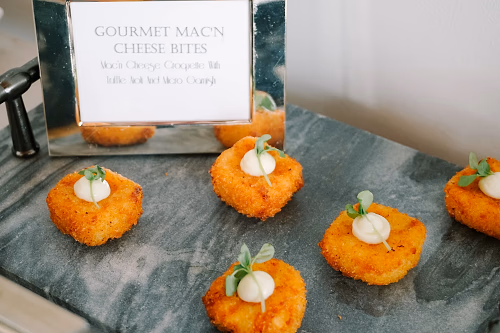 Gourmet Mac N Cheese Bites