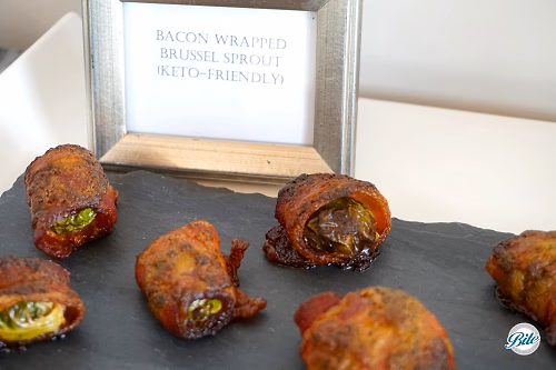 Bacon Wrapped Brussel