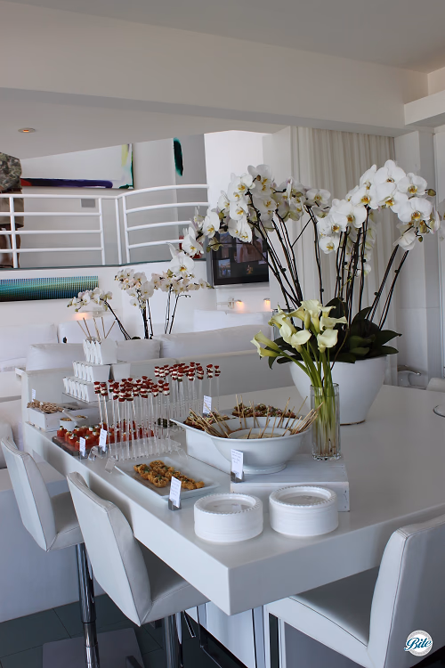 Chic Malibu cocktail party