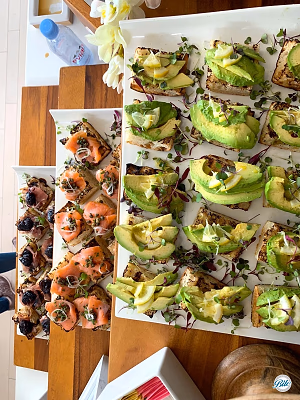 Tartines (from above)